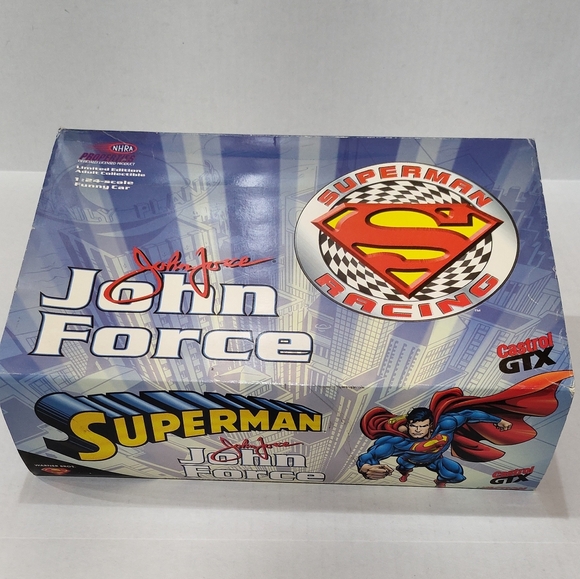 John Force 1999 Signed Superman Castrol GTX Limited Edition Funny Car - Picture 10 of 12